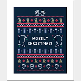 Have a Wobbly Christmas! Posters and Art